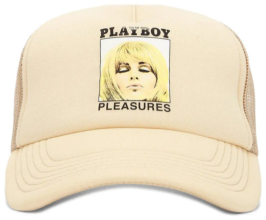 Pleasures x Playboy Magazine Trucker Hat 'Tan'