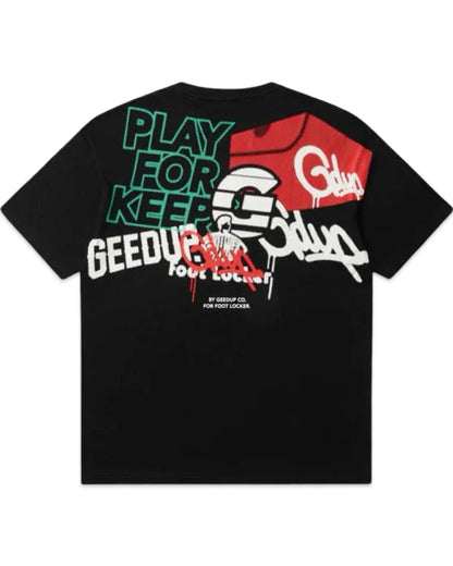 Geedup x Foot Locker Tee 'Black'