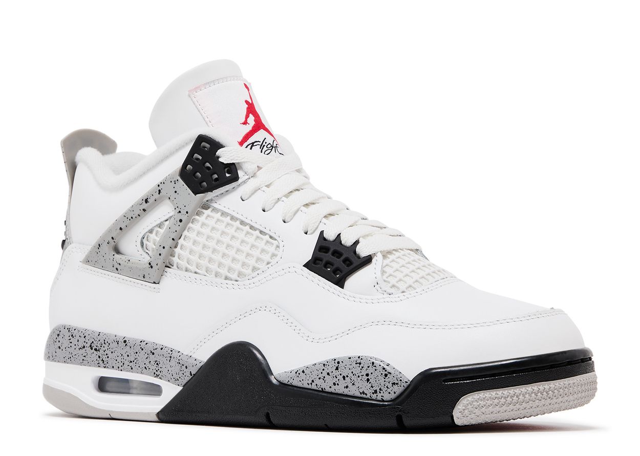 Air Jordan 4 'White Cement' 2025