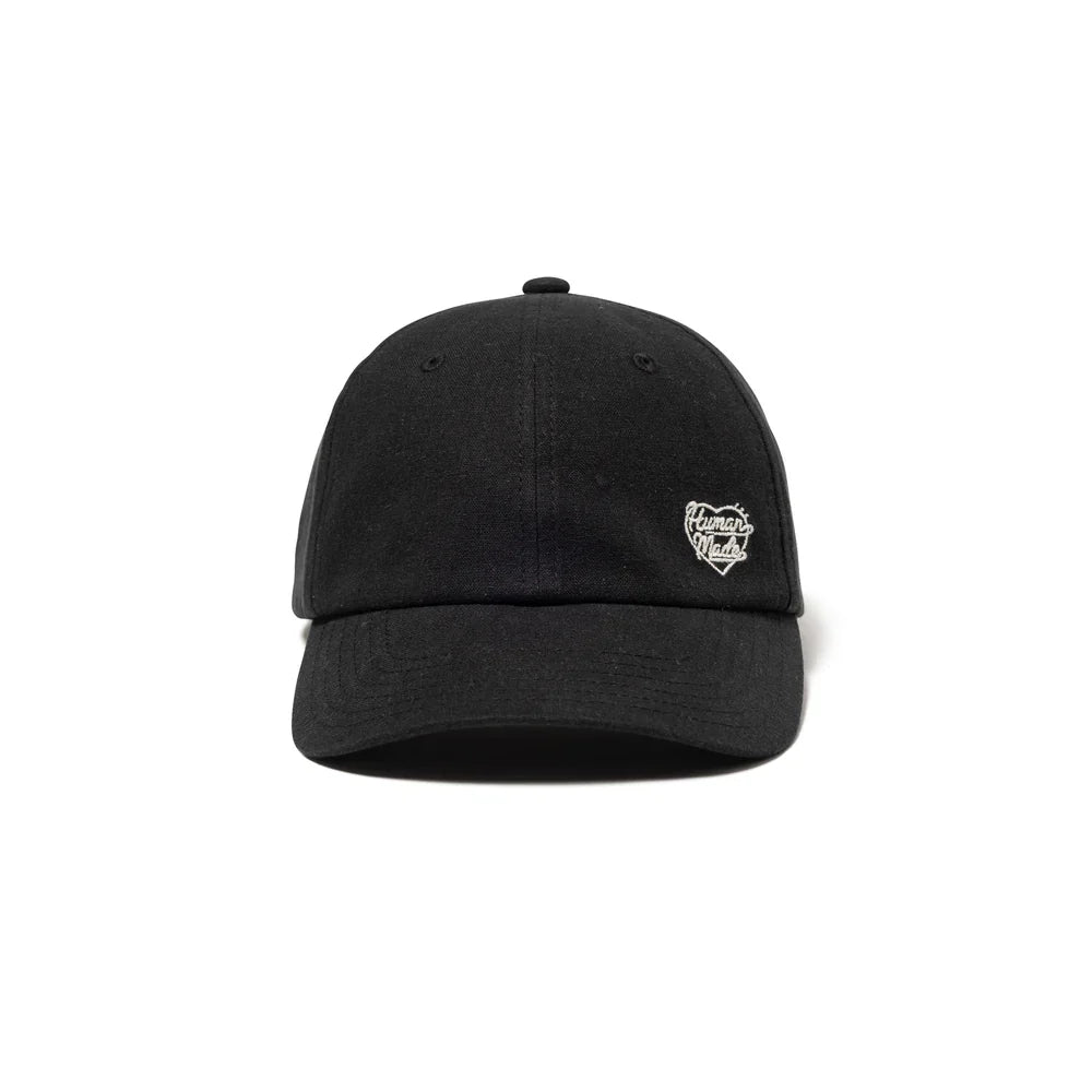 Human Made 6 Panel Linen Cap 'Black'