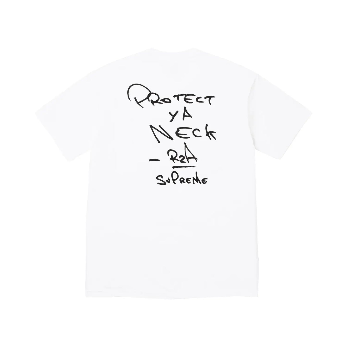 Supreme x Wu Tang Clan RZA Tee 'White'