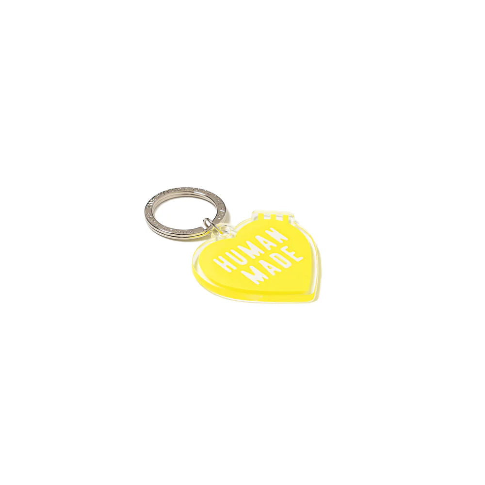 Human Made Heart Keychain 'Yellow'