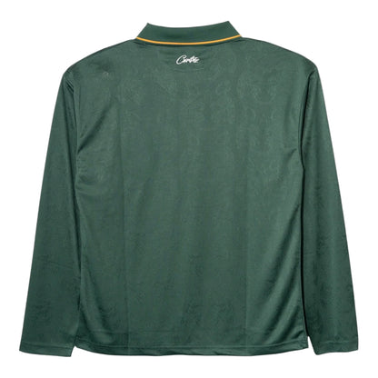 Corteiz Boca Senior Long Sleeve Jersey 'Forest Green'