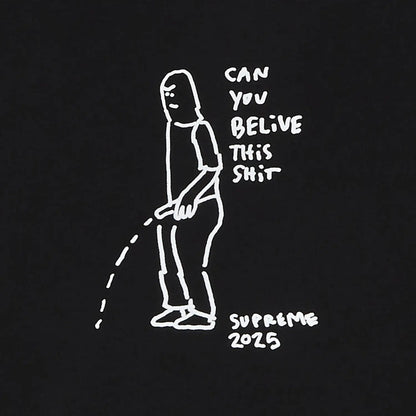 Supreme Piss Tee 'Black'