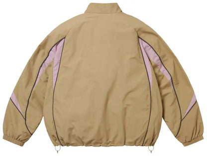 Supreme Contrast Piping Track Jacket 'Tan'