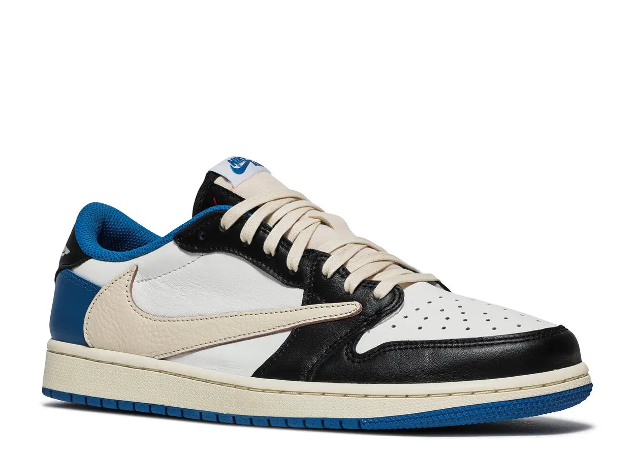 Travis Scott x Fragment Design x Air Jordan 1 Low 'Blue'