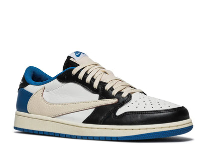 Travis Scott x Fragment Design x Air Jordan 1 Low 'Blue'