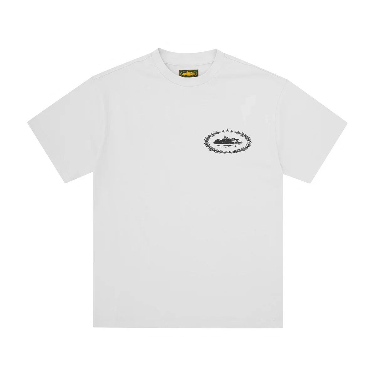 Corteiz Royale Heavyweight Tee 'White Black'