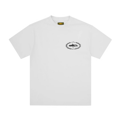 Corteiz Royale Heavyweight Tee 'White Black'