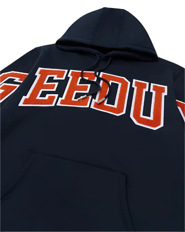 Geedup Team Logo Hoodie 'Navy Orange'
