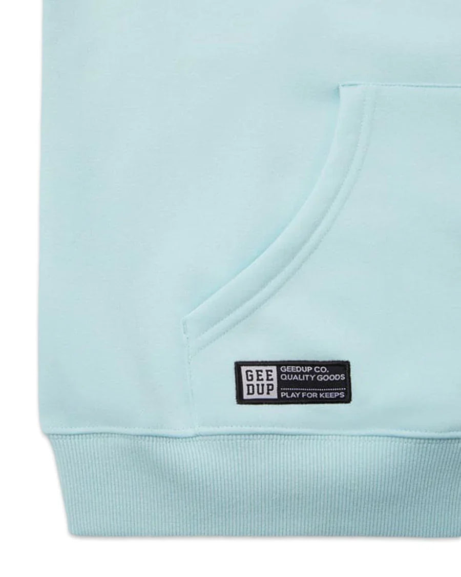 Geedup Team Logo Hoodie 'Aqua Blue'
