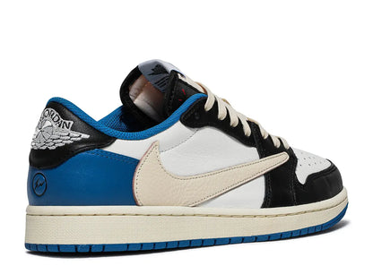 Travis Scott x Fragment Design x Air Jordan 1 Low 'Blue'