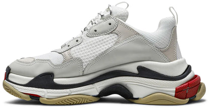 Balenciaga Triple S 'White Black Red'