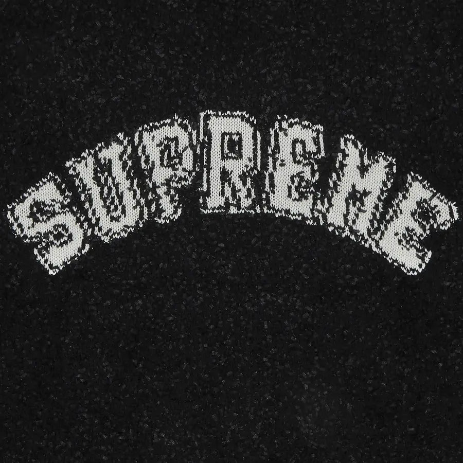 Supreme Textured Arc Sweater 'Black'