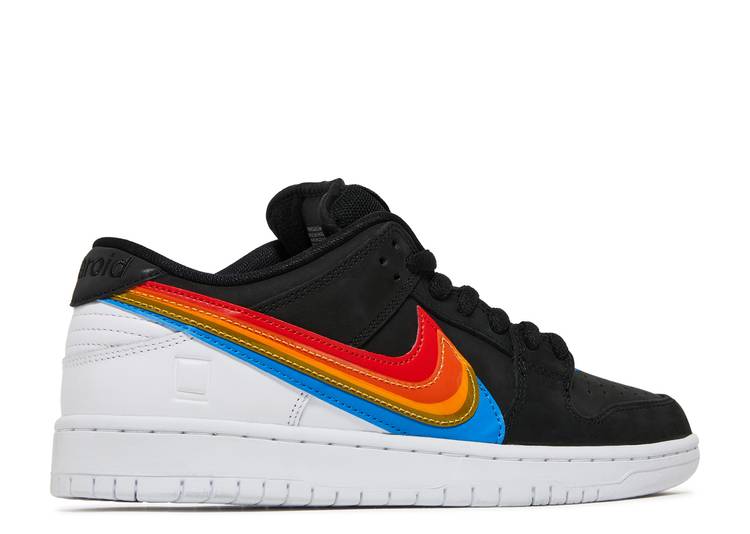 Polaroid x SB Dunk Low 'Black White'