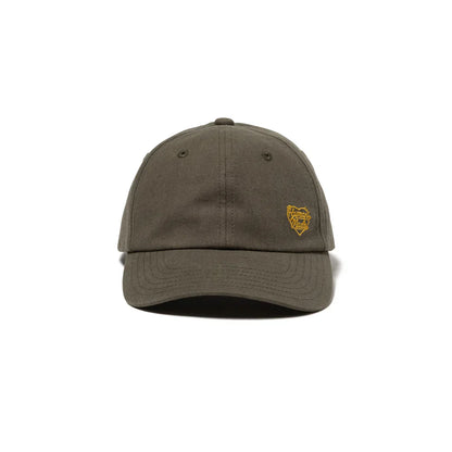 Human Made 6 Panel Linen Cap 'Olive'