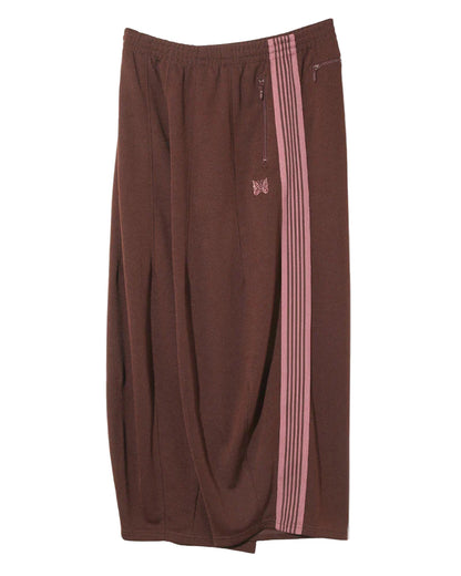 Needles HD Track Pants Poly Smooth 'Brown Pink'