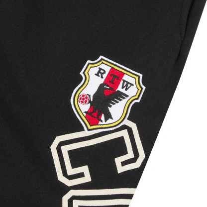 Corteiz Arch Shield Open Hem Sweatpant 'Black'