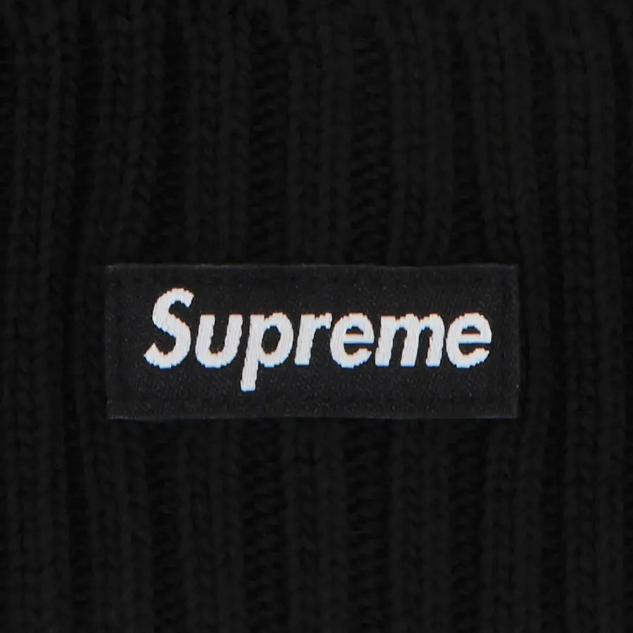 Supreme Overdyed Beanie (SS25) 'Black'