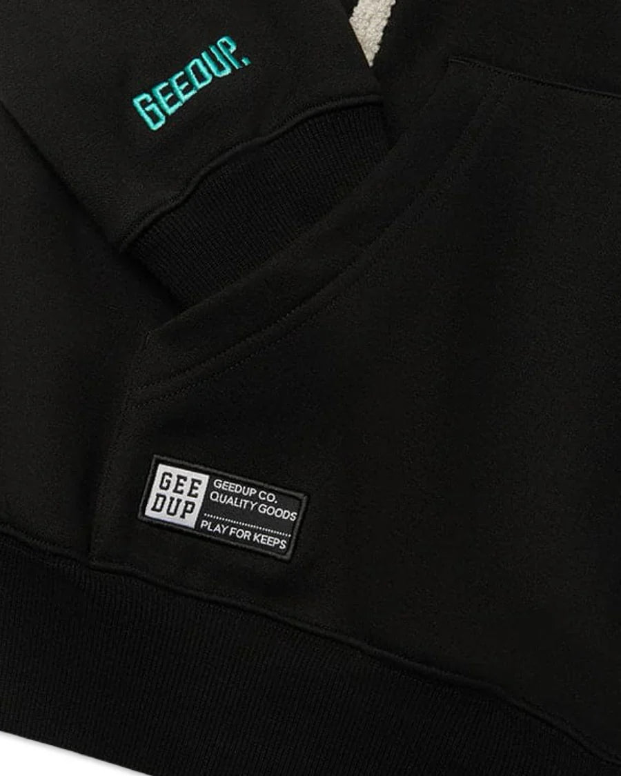 Geedup x Foot Locker Handstyle Hoodie 'Black White Grey'