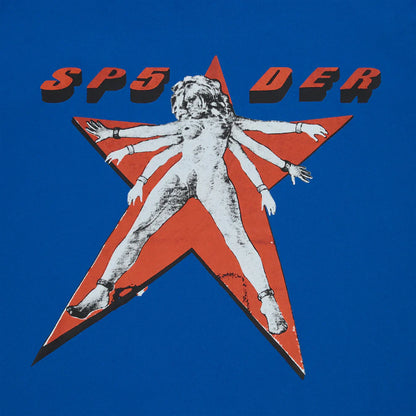 Sp5der Star Girl Tee 'Blue'