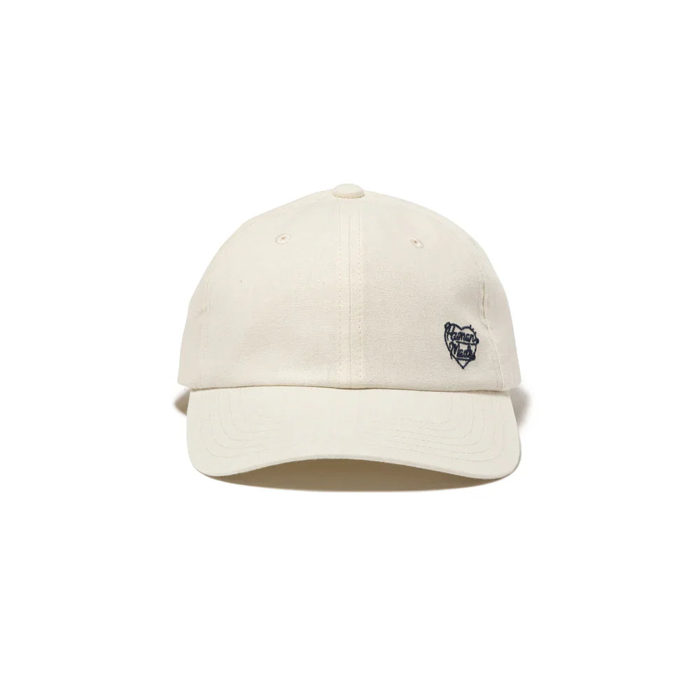 Human Made 6 Panel Linen Cap 'White'