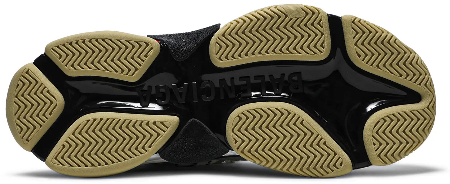 Balenciaga Triple S 'White Black Red'