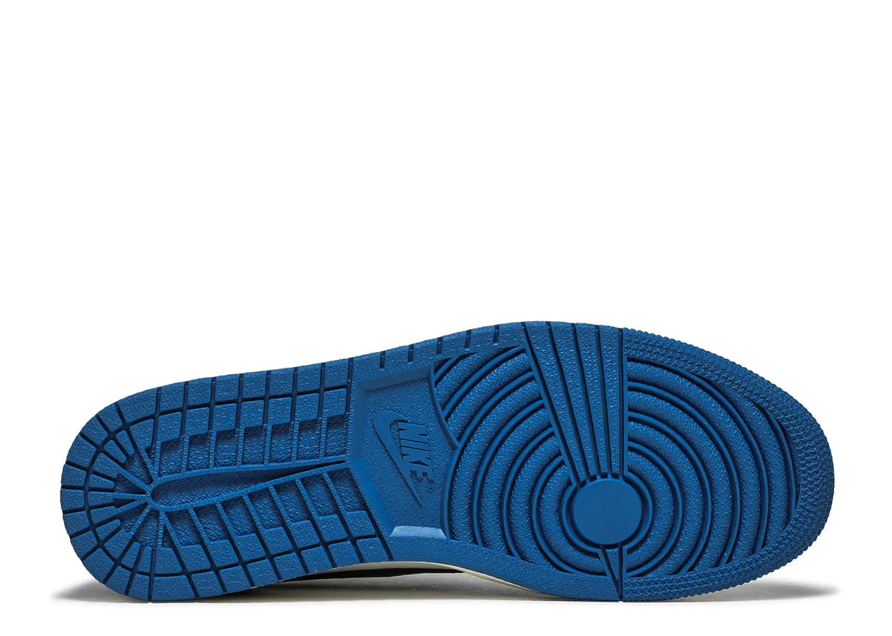 Travis Scott x Fragment Design x Air Jordan 1 Low 'Blue'