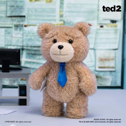 Pop Mart Ted 2 Teddy Bear Action Plush Pendant Blind Box