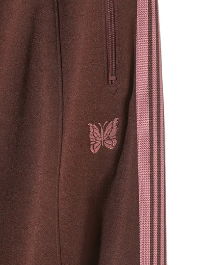 Needles HD Track Pants Poly Smooth 'Brown Pink'
