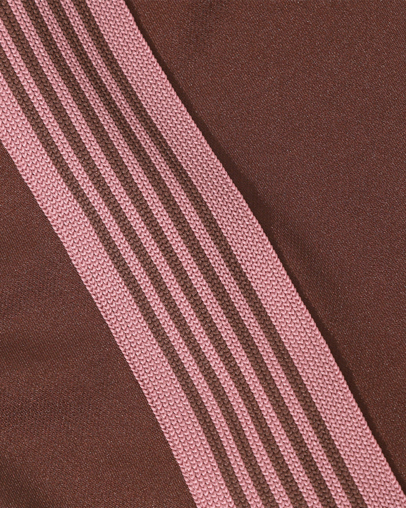 Needles HD Track Pants Poly Smooth 'Brown Pink'