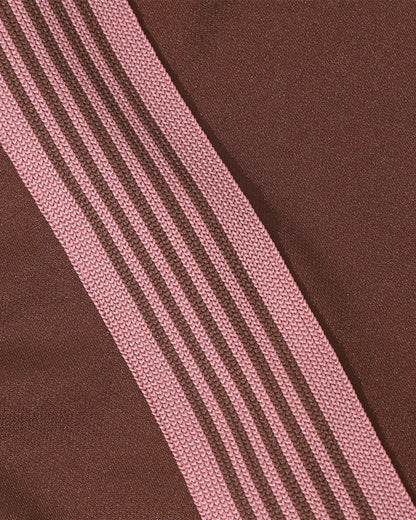 Needles HD Track Pants Poly Smooth 'Brown Pink'