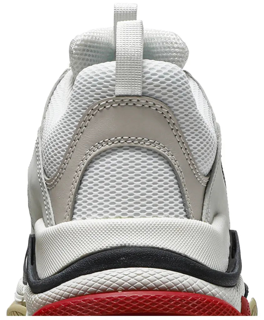 Balenciaga Triple S 'White Black Red'