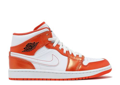 Air Jordan 1 Mid 'Electro Orange'
