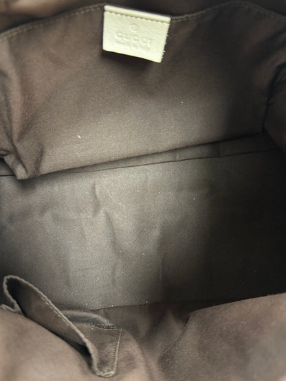 Gucci GG Canvas Trophy Flower Boston Bag 'Beige'