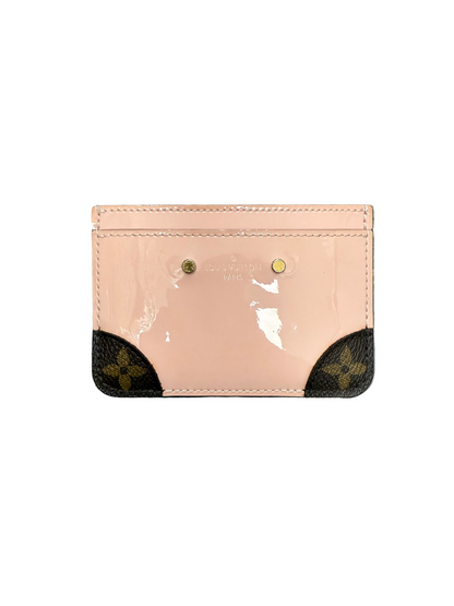 Louis Vuitton Vernis Porte Card Holder 'Pink'
