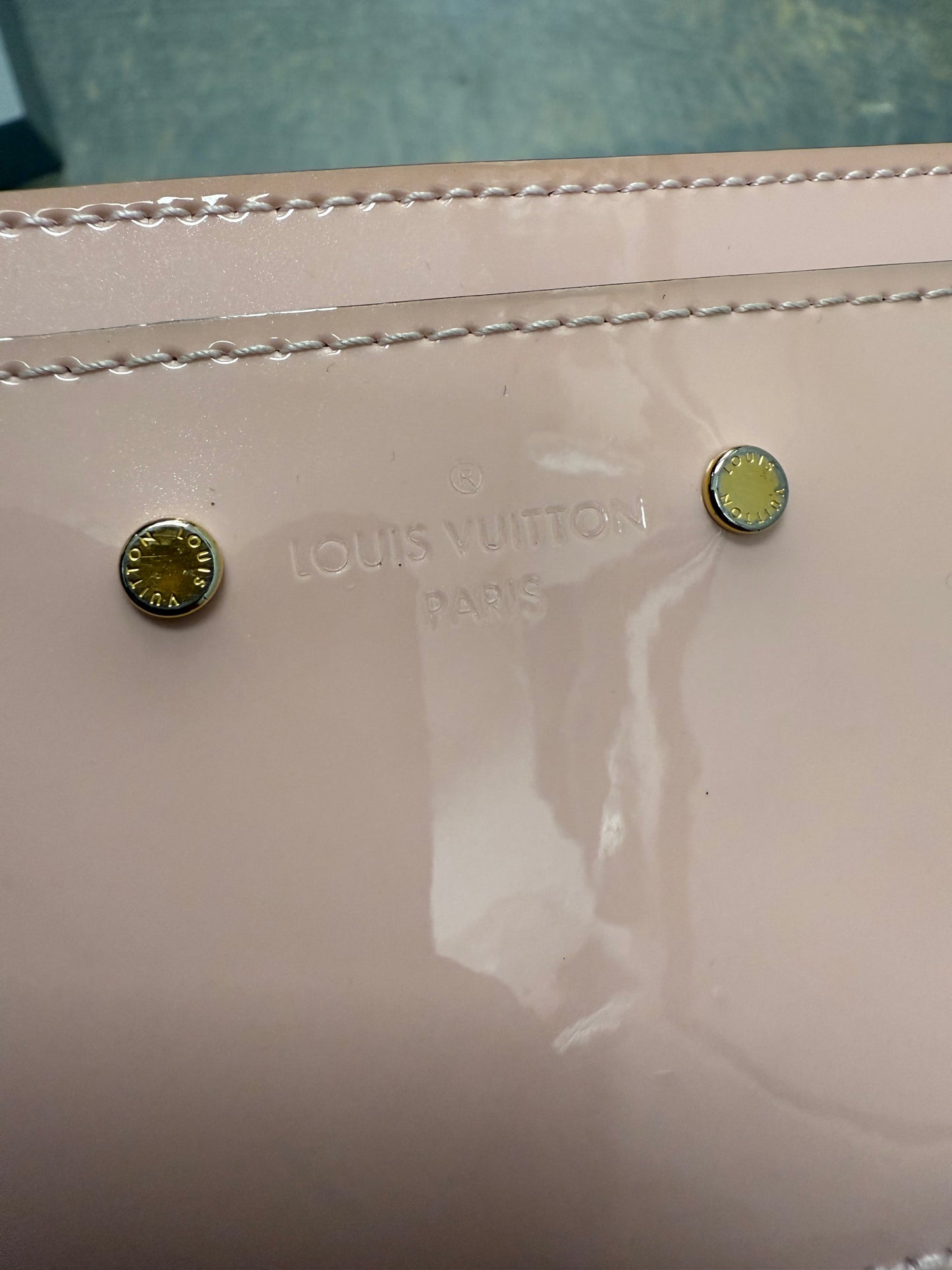 Louis Vuitton Vernis Porte Card Holder 'Pink'