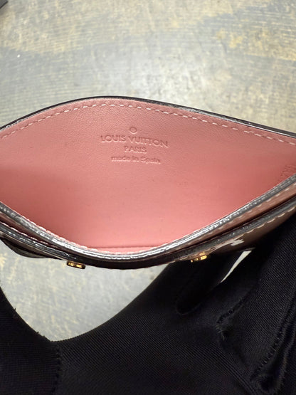 Louis Vuitton Vernis Porte Card Holder 'Pink'