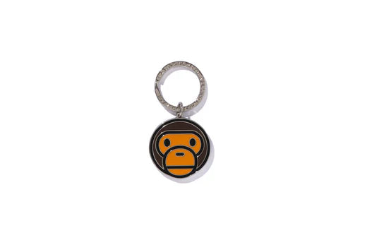 Bape Baby Milo Metal Keychain 'Brown'